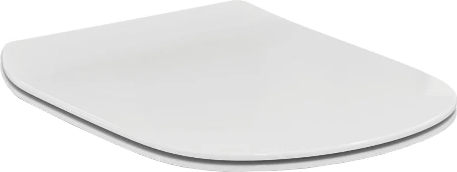 Крышка-сидение с микролифтом Ideal Standard Tesi дюропласт, петли хром T352701 (детальная фотография)