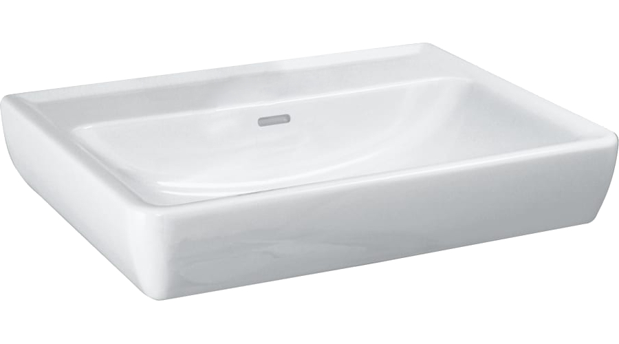 Раковина Laufen Pro 65 см без отверстия под смеситель 8.1895.3.000.109.1 (детальная фотография)