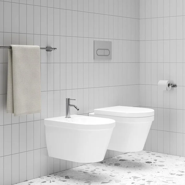 Смеситель для биде Ravak Espirit X070 однорычажный (детальная фотография), современные, hi-tech