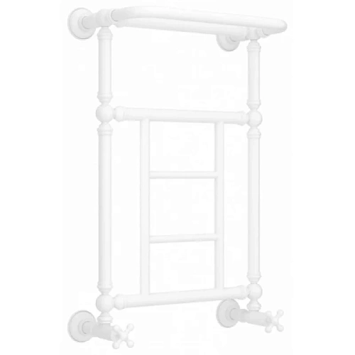 Полотенцесушитель водяной Сунержа Ренессанс 40х66 см белый матовый - фото 9