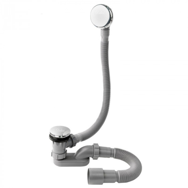 Слив-перелив Delice хром DLR000014 (детальная фотография)