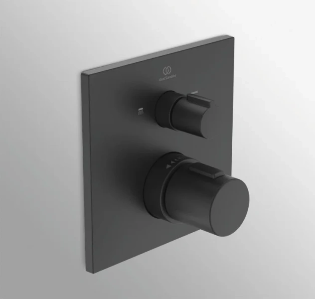 Смеситель для душа Ideal Standard Ceratherm C100 черный матовый A7522XG (детальная фотография), для душа