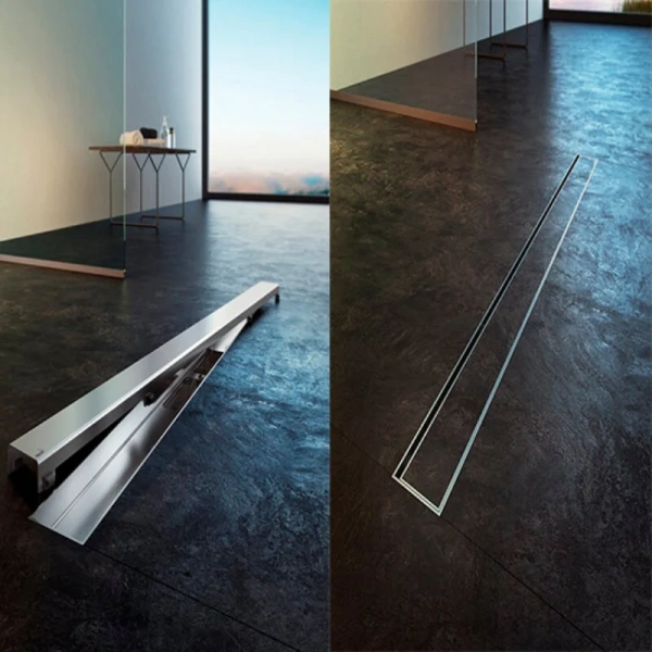 Душевой лоток AlcaPlast 75 см горизонтальный сток AG071401750 (детальная фотография)