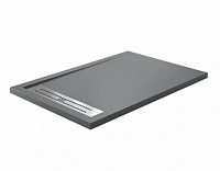 Душевой поддон WasserKRAFT Wiese 140x90 см серый матовый