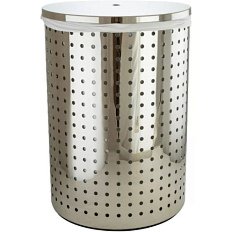 Корзина для белья Migliore Complementi хром