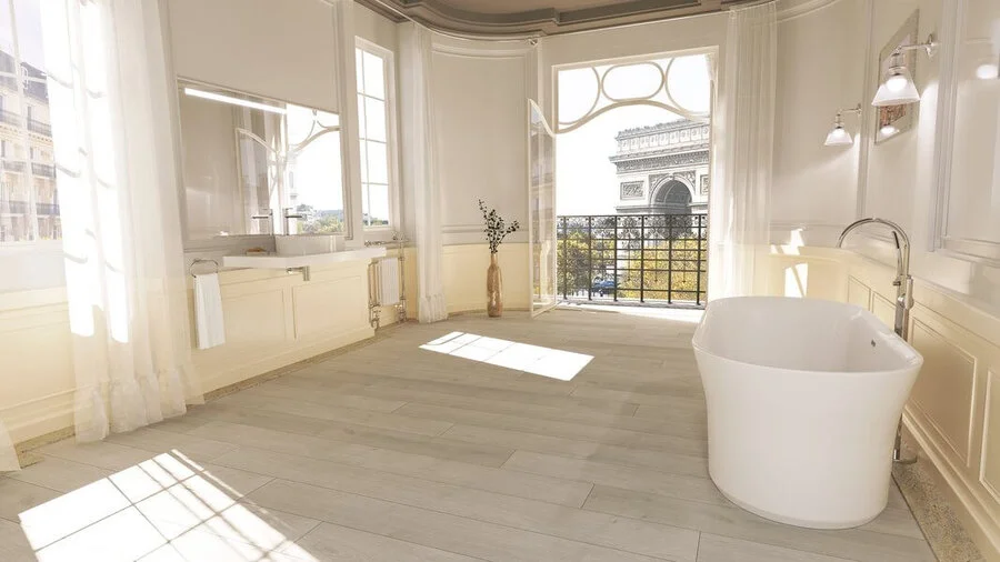 Ванна акриловая Ravak Ypsilon XC00100046, 180 x 80 см, отдельностоящая, белая, слив-перелив белый (детальная фотография), 180 см