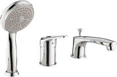 Смеситель для ванны Lemark Luna LM4145C