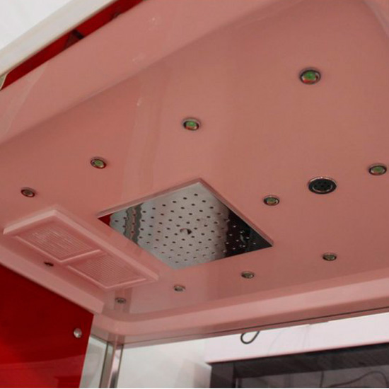 Душевая кабина Wasserfalle W-9907А W-9907-A (детальная фотография), c низким поддоном