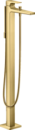 Смеситель для ванны Hansgrohe Metropol золото - фото 5