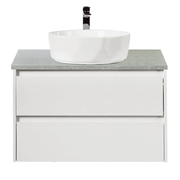 Столешница BelBagno 100 см из керамогранита, marmo grigio lucido KEP-100-MGL-W0 (детальная фотография) index_2