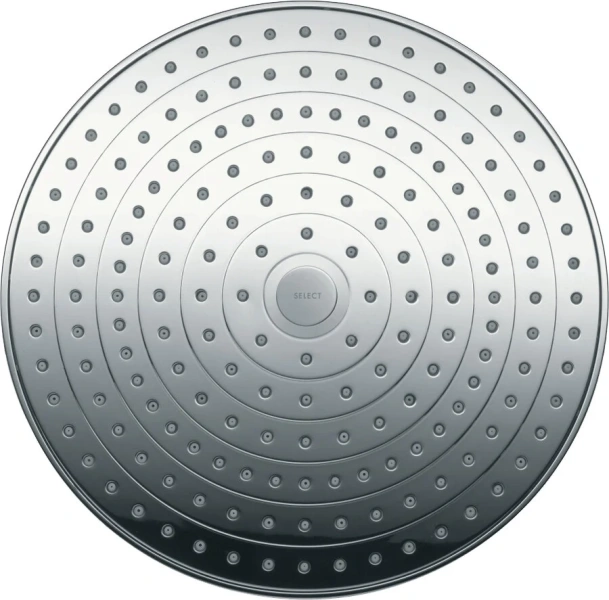 Верхний душ Hansgrohe Raindance Select хром 27337000 (детальная фотография), хром