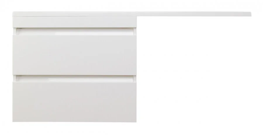 Тумба под раковину подвесная Style Line Даллас 68 см белая СС-00002352 (детальная фотография)