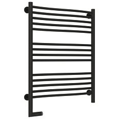 Полотенцесушитель электрический, цвет темный титан муар, Сунержа Флюид