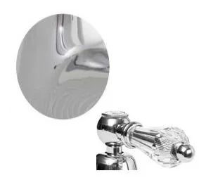 Смеситель для ванны Cezares VINTAGE-VM на два отверстия (детальная фотография), для ванны