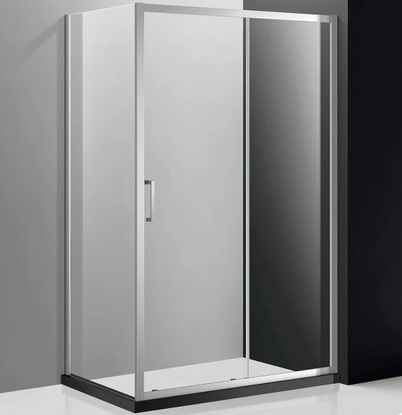 Душевой уголок Cezares Molveno 120x100 см стекло прозрачное MOLVENO-AH-11-120/100-C-Cr-IV (детальная фотография)