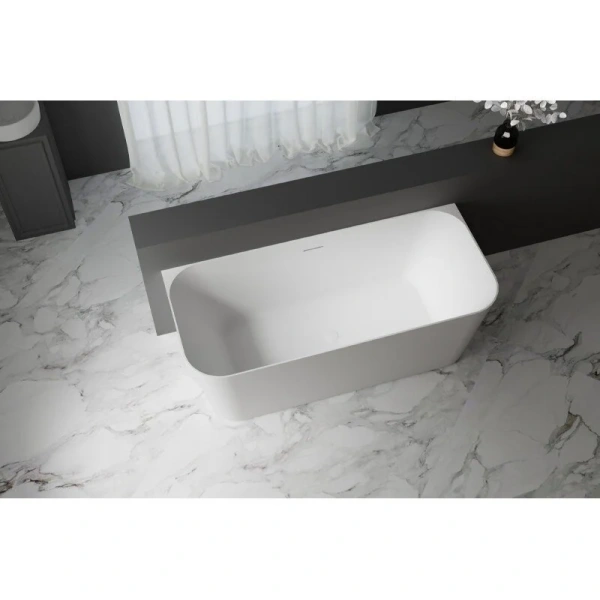 Ванна акриловая Abber 160x75 см белая AB9223-1.6 (детальная фотография), 160x75  см