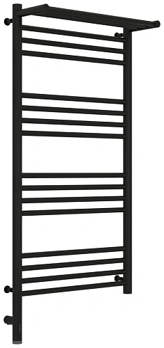 Полотенцесушитель электрический Сунержа Богема 3.0 50х100 см левый черный матовый - фото 1