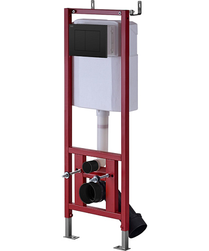 Инсталляция для унитаза D&K с черной клавишей - фото 2