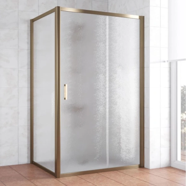 Душевой уголок стекло шиншилла Vegas-glass ZP+ZPV 120х70 02 (детальная фотография), хром, бронза, золото, белые, черные, другие