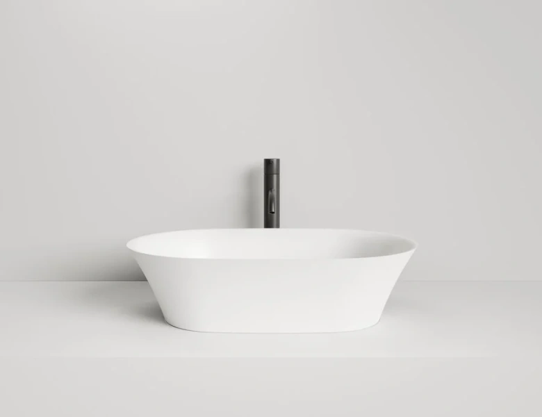 Раковина Salini Mona 60 см белый глянцевый 110811G (детальная фотография), белые