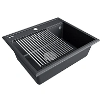 Мойка для кухни Paulmark Stepia 59 см антрацит