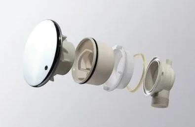 Душевой поддон акриловый Cezares Tray 123х110 см TRAY-A-MODENA-O-123/110-15-W (детальная фотография), со средним поддоном