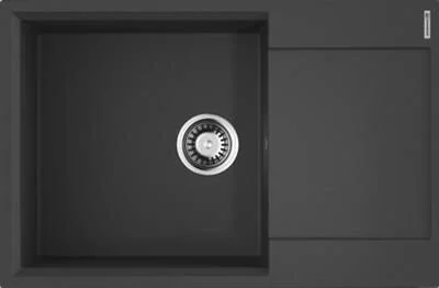 Мойка для кухни Omoikiri Daisen-78-LB-BL 78 см черная 4993692 (детальная фотография)