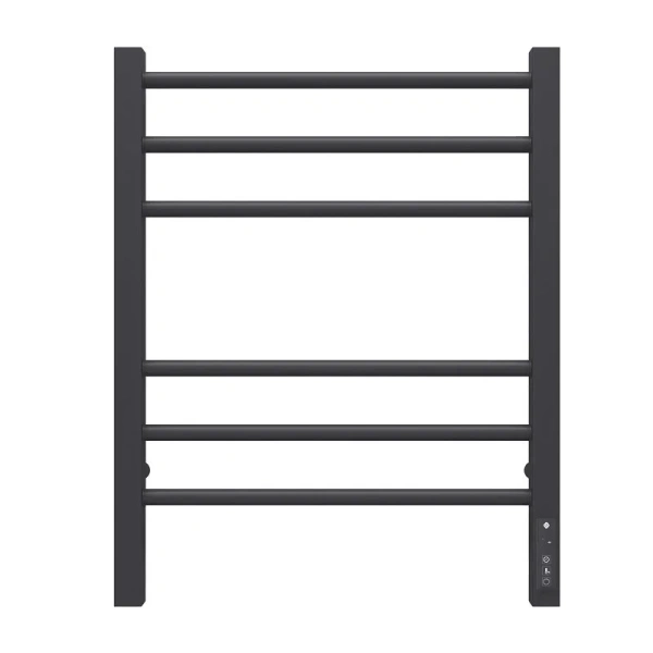 Полотенцесушитель электрический Terminus Сицилия П6 450x600 черный матовый 4670078527622 (детальная фотография), черный