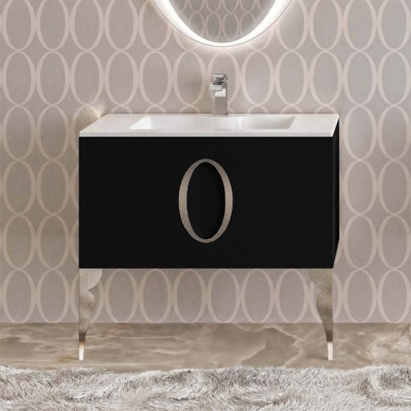 Тумба без раковины с 2 ножками 85см La Beaute (детальная фотография), по запросу index_3