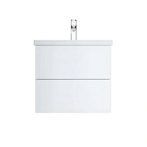 Тумба под раковину подвесная Am.Pm Gem 60 см белый глянец - фото 1