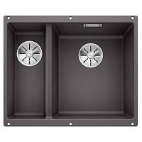 Мойка для кухни, чаша справа, цвет темная скала, Blanco Subline 340/160-U