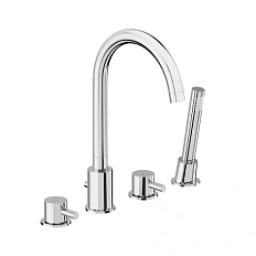 Смеситель для ванны Damixa Scandinavian Pure хром