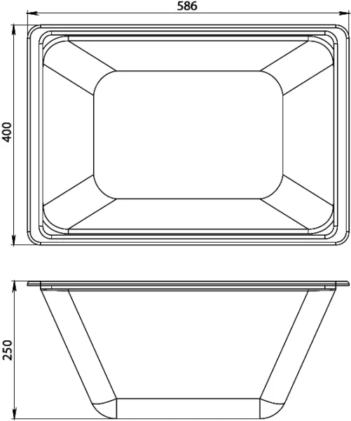 Контейнер для ванны Am.Pm Gem с крышкой W90A-070-070W-C (детальная фотография) index_2