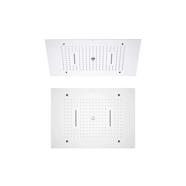 Верхний душ Акватек внешняя и скрытая часть хром AQ2083CR (детальная фотография)