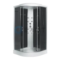 Душевая кабина Erlit Comfort 90x90 см стекло тонированное