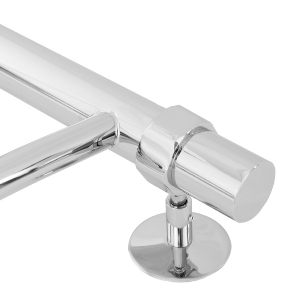 Полотенцесушитель водяной Energy Prestige 80x50 (детальная фотография), хром