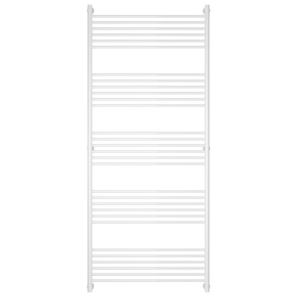 Полотенцесушитель водяной, цвет белый перемычка прямая Богема+ 1900х800 12-0220-1980 (детальная фотография), с нижним подключением