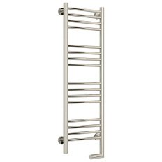 Полотенцесушитель электрический правый, цвет без покрытия перемычка прямая Сунержа Богема 2.0 1000х300