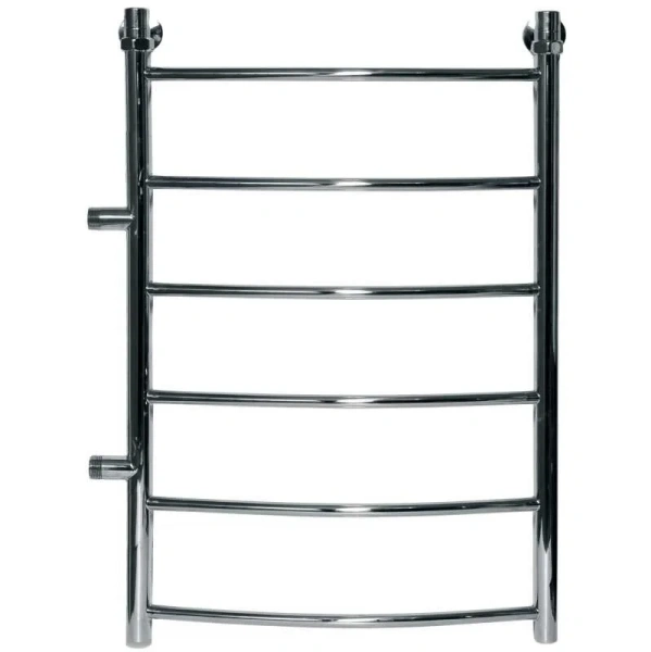 Полотенцесушитель водяной Ника Arc 80x60 см хром ЛД 80/60 бок 32 (детальная фотография)