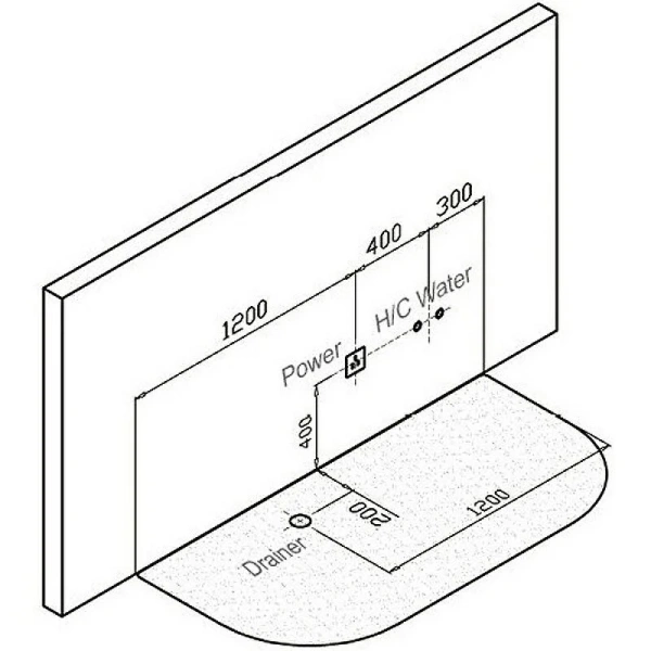 Ванна акриловая Gemy 190x95 см белая G9541 (детальная фотография), белые