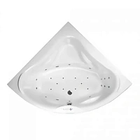 Ванна гидромассажная Excellent Konsul Ultra 150 x 150 см, белый/хром, WAEX.KON15.ULTRA.CR