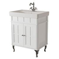 Тумба под раковину напольная Caprigo Borgo 66 см белая