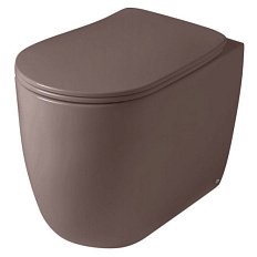 Унитаз напольный Kerasan Nolita borgogna matt