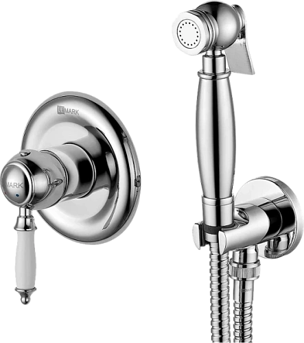 Гигиенический душ с смесителем Lemark Villa хром - фото 1