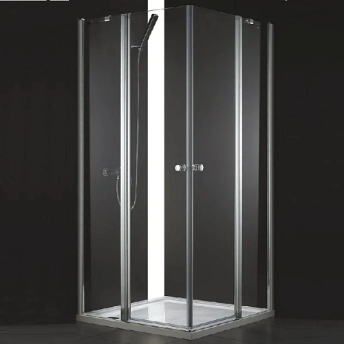 Душевой уголок Cezares Elena 120x90 см стекло прозрачное - фото 1