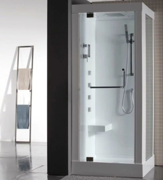 Душевая кабина Wasserfalle W-9803 95х95 см (детальная фотография), квадратные