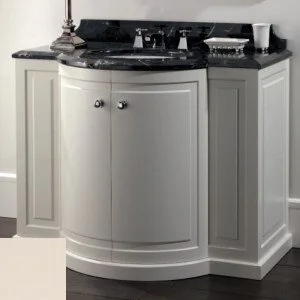 Тумба с мраморной столешницей, цвет полуглянцевый Warm Grey, мрамор Nero Marquinha, Devon&Devon Clarence EFCLARWGNE (детальная фотография)