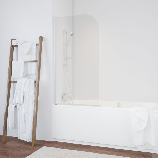 Душевая шторка на ванную стекло прозрачное Vegas-glass EV 76 01 (детальная фотография), современные, hi-tech