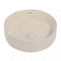 Раковина Abber Bequem 36 см светло-бежевая матовая