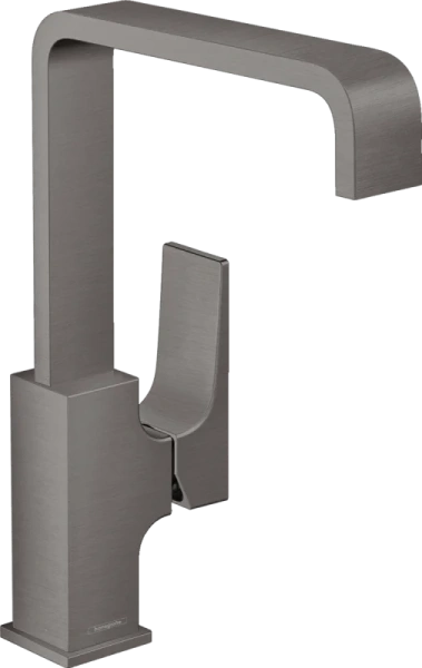 Смеситель для раковины Hansgrohe Metropol шлифованный черный хром 32511340 (детальная фотография)